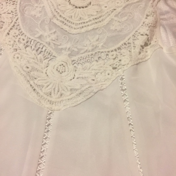 White Laced Sun Dress - Picture 5 of 8